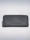 【中古】LOUIS VUITTON◆長財布/レザー/GRY/無地/メンズ/ルイヴィトン【服飾雑貨他】(4)