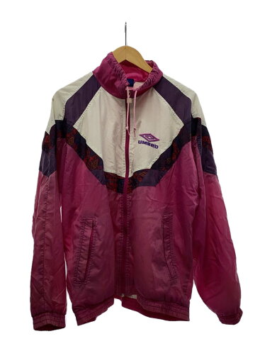【中古】UMBRO◆ナイロンジャケット/L/--/PNK/ペーズリー【メンズウェア】 【中古】UMBRO◆ナイロンジャケット/L/--/PNK/ペーズリー【メンズウェア】