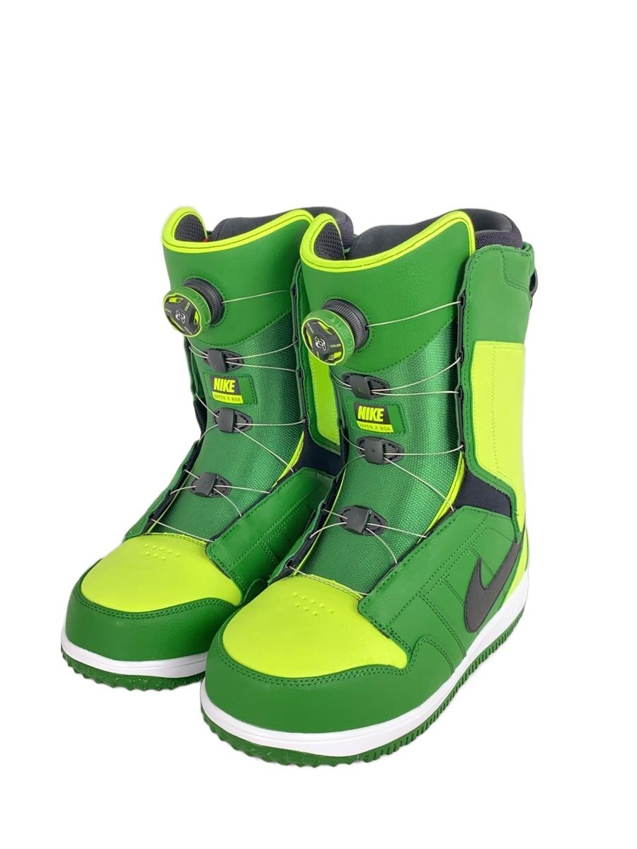【中古】NIKE◆スキーブーツ/28cm/グリーン/586531-301【スポーツ】