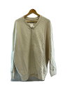 【中古】iasof/スウェット/ヘンリーネックスウェットニット/コットン/クリーム//【メンズウェア】