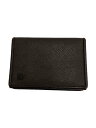 【中古】dunhill◆カードケース/レザー/BRW/メンズ【服飾雑貨他】