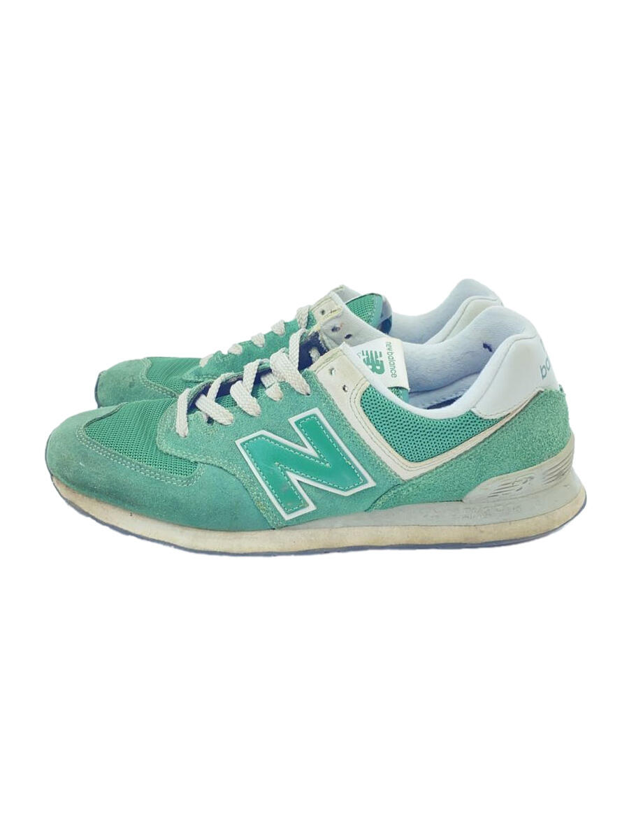 【中古】NEW BALANCE◆ニューバランス/ML574/26cm/グリーン【シューズ】