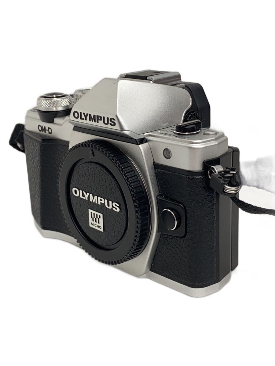 【中古】OM SYSTEM(OLYMPUS)◆デジタル一眼カメラ OM-D E-M10 Mark II EZダブルズームキット [シルバー]//【カメラ】