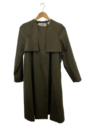 【中古】ADORE◆ラペルレストレンチコート/36/コットン/カーキ/531-152254【レディースウェア】 【中古】ADORE◆ラペルレストレンチコート/36/コットン/カーキ/531-152254【レディースウェア】
