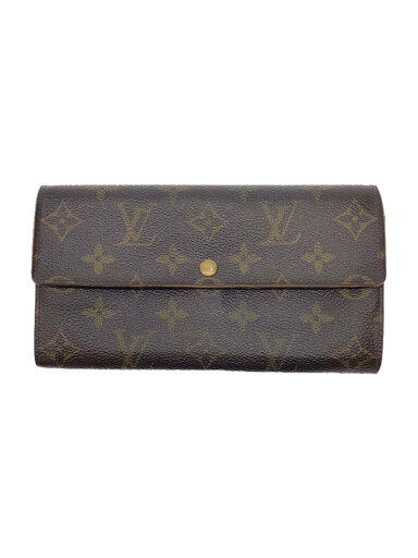 【中古】LOUIS VUITTON◆2)ポシェット・ポルト・モネ・クレディ_モノグラム・キャンバス_BRW/PVC/BRW/総柄/レディース【服飾雑貨他】 【中古】LOUIS VUITTON◆2)ポシェット・ポルト・モネ・クレディ_モノグラム・キャンバス_BRW/PVC/BRW/総柄/レディース【服飾雑貨他】