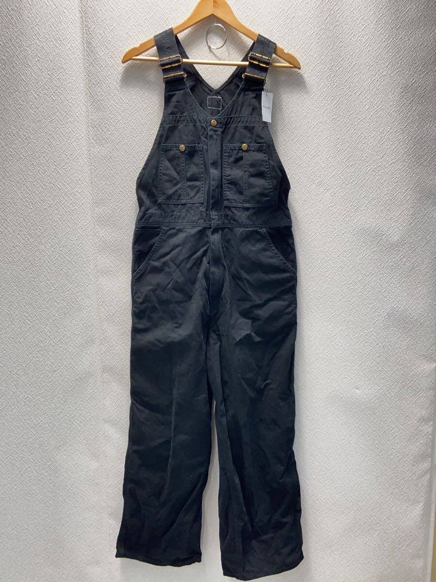 【中古】Lee◆オーバーオール/S/コットン/BLK/LS7455【メンズウェア】
