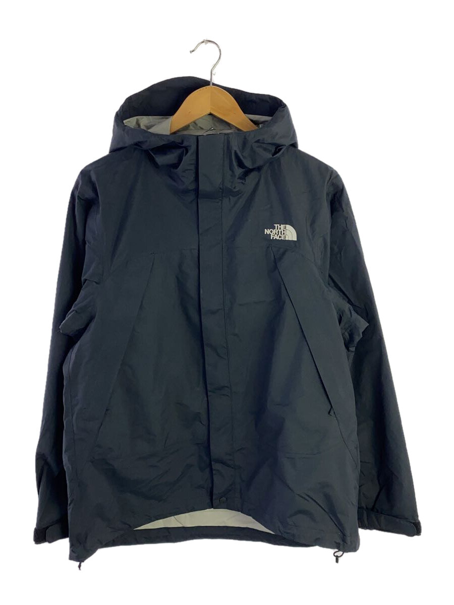 【中古】THE NORTH FACE◆DOT SHOT JACKET_ドットショットジャケット/M/ナイロン/BLK/無地【メンズウェア】