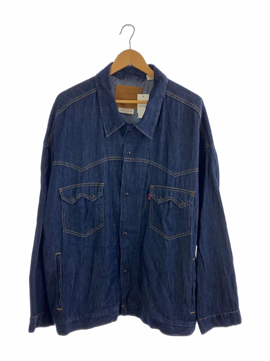【中古】Levi’s◆ウエスタントラッカージャケット/XL/コットン/IDG/A5786-0000//【メンズウェア】