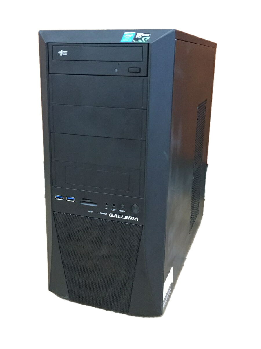 【中古】Dospara◆デスクトップPC/Diginnos/Win10home/第4世代corei7/8GB/2TB/128GB【パソコン】