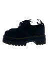 【中古】Dr.Martens◆シューズ/US5/BLK/キャンバス/AW006【シューズ】