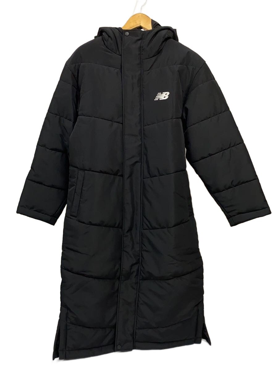 【中古】NEW BALANCE◆ベンチコート/S/BLK/AMJ45403【スポーツ】