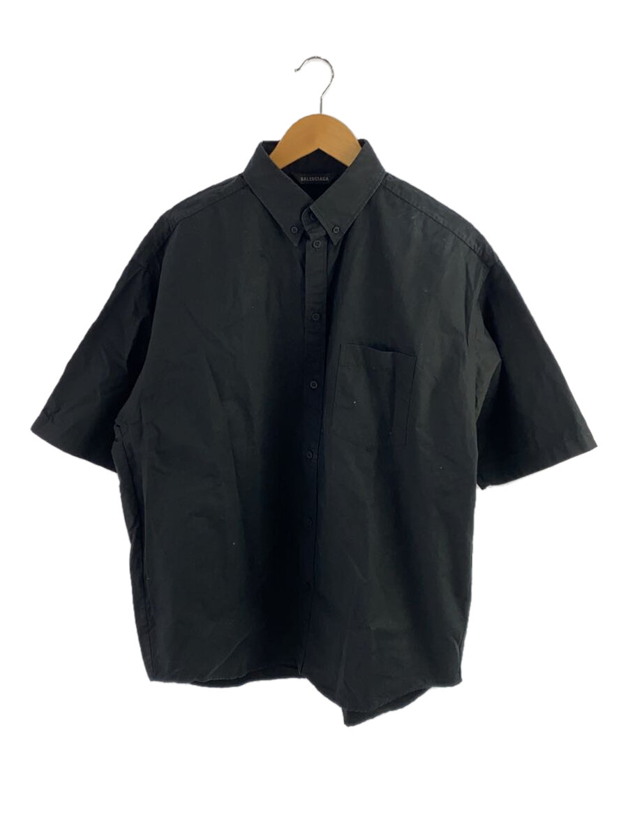 BALENCIAGA(バレンシアガ) / 半袖シャツ/サイズ37/コットン/BLK