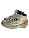 【中古】NIKE◆MAISON CHATEAU ROUGE X AIR JORDAN 2 RETRO SP_メゾン シャトー ルージュ【シューズ】