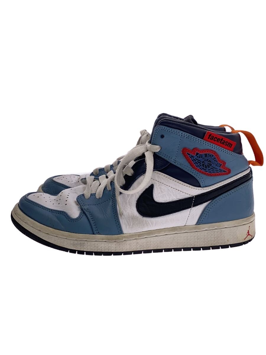 NIKE◆AIR JORDAN 1 MID SE FRLS APLA/エアジョーダン 1/ホワイト/CU2802-100/26