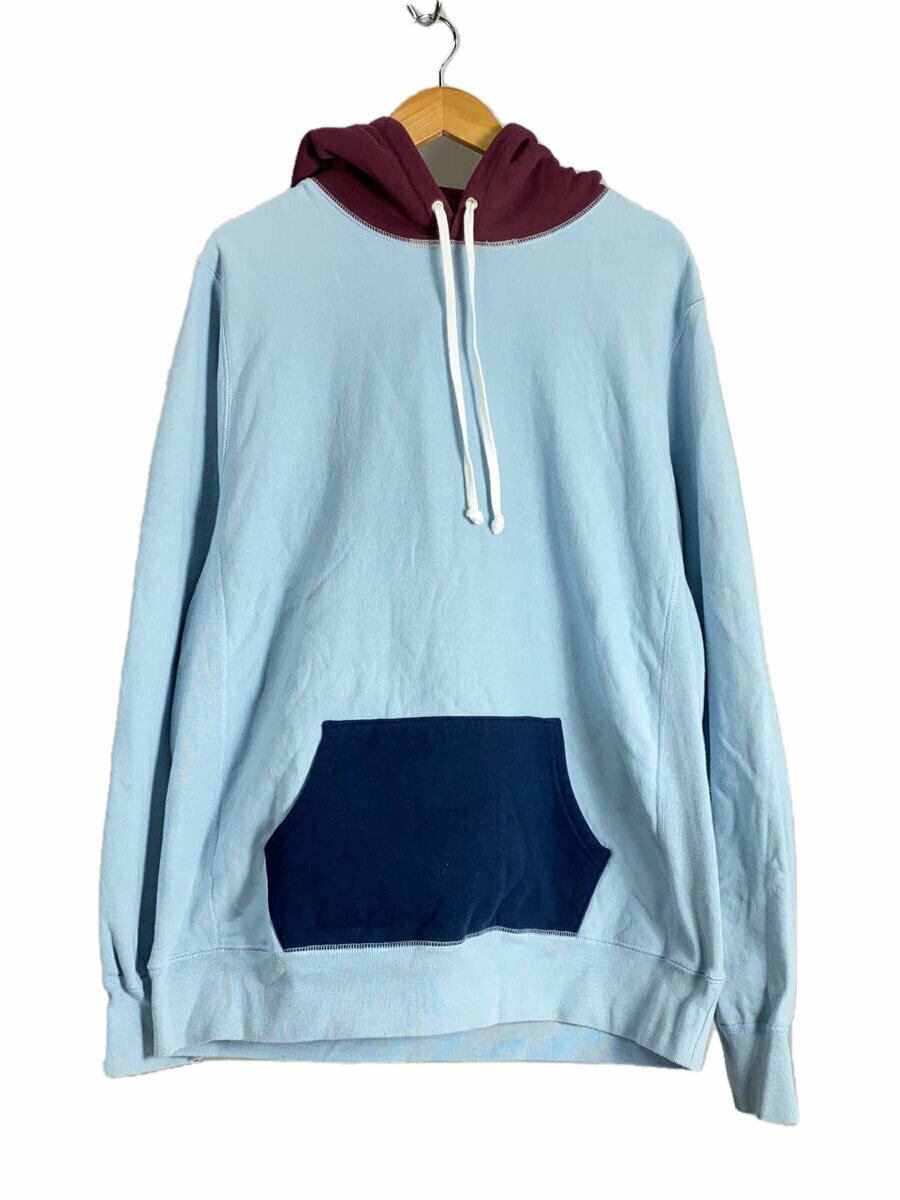 【中古】NOAH◆パーカー/XL/コットン/BLU【メンズウェア】