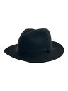 【中古】CA4LA◆カシラ/中折れハット/--/ウール/BLK/無地/レディース/JUN01480【服飾雑貨他】