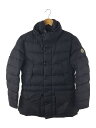 【中古】MONCLER◆CLUNY GIUBBOTTO/ダウンジャケット/0/ナイロン/ネイビー/無 ...