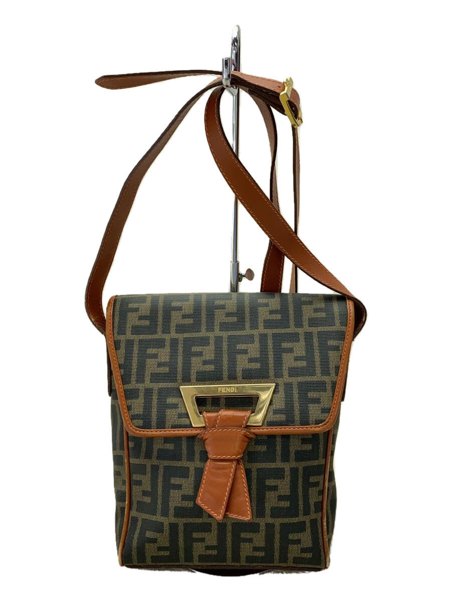 【中古】FENDI◆ショルダーバッグ/レ