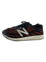 【中古】NEW BALANCE◆ローカットスニーカー/27.5cm/BLK/MSTROBO3【シューズ】