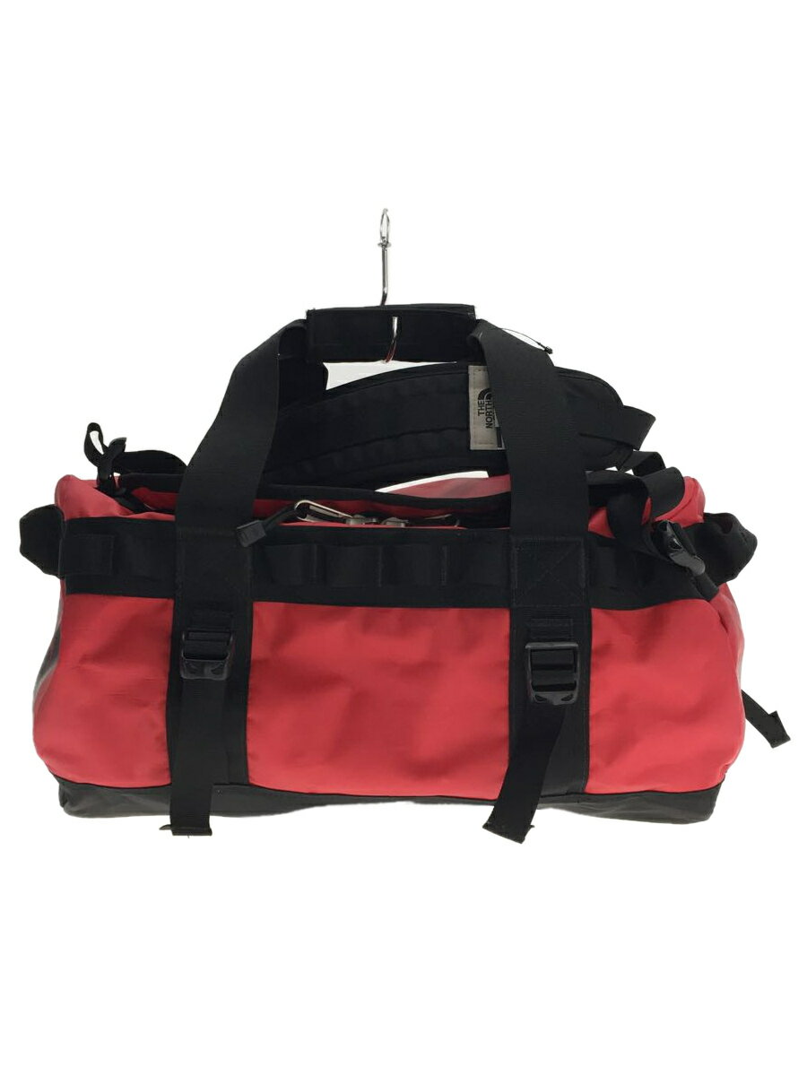 【中古】THE NORTH FACE◆BASE CAMP DUFFLE/ベースキャンプダッフル/ボストンバッグ/--/RED【バッグ】