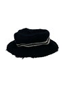 【中古】NEW ERA◆ハット/--/コットン/BLK/メンズ【服飾雑貨他】