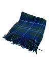 【中古】HIGHLAND TWEEDS◆マフラー/ウール/BLU/メンズ【服飾雑貨他】(4)