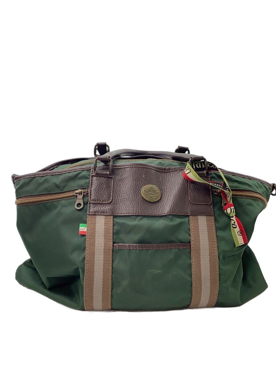 【中古】Orobianco◆ショルダーバッグ/ナイロン/KHK【バッグ】