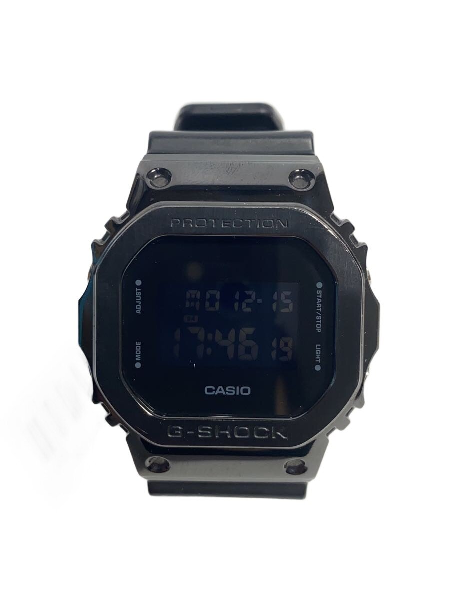 【中古】CASIO◆腕時計/デジタル/ラバー/BLK/BLK/GM-5600B【服飾雑貨他】