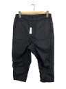 【中古】THE NORTH FACE PURPLE LABEL◆CROPPED PANTS_クロップドパンツ/30/ナイロン/BLK/無地【メンズウェア】