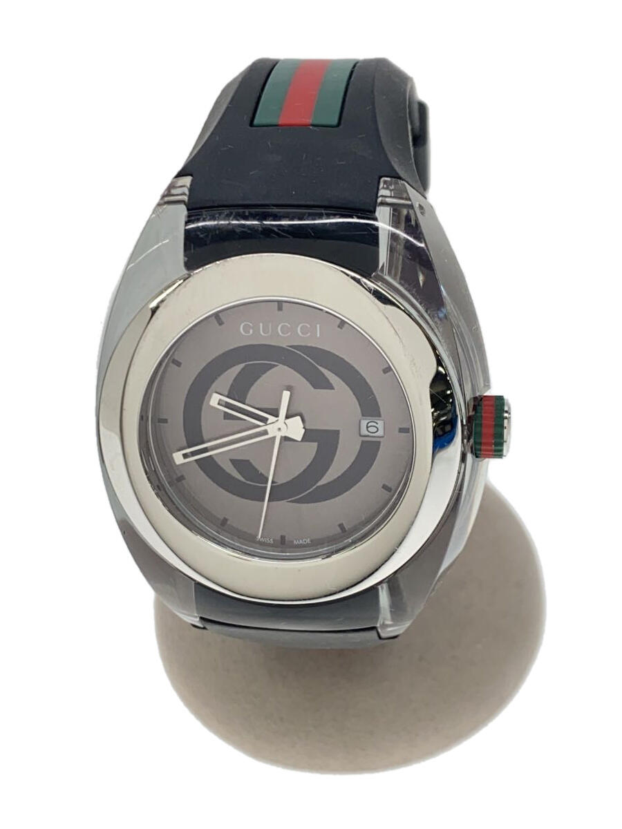 【中古】GUCCI◆クォーツ腕時計/アナ