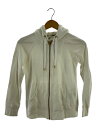 【中古】BLUE LABEL CRESTBRIDGE◆ジップパーカー/38/コットン/WHT/無地【レディースウェア】(4)