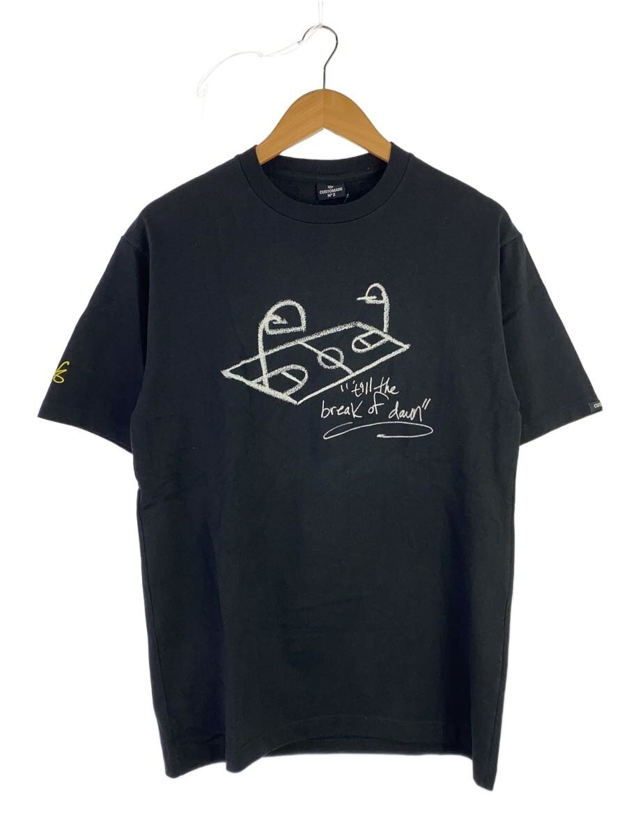 STUSSY◆CUSTOMADE/Break Of Down/Tシャツ/--/コットン/BLK