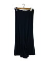 【中古】YOHJIYAMAMOTO+NOIR◆サルエルパンツ/2/ウール/BLK/無地/ND-T64-967【レディースウェア】