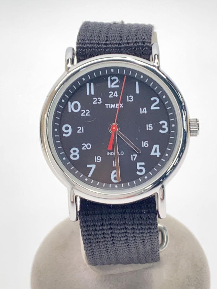 【中古】TIMEX◆クォーツ腕時計/アナ