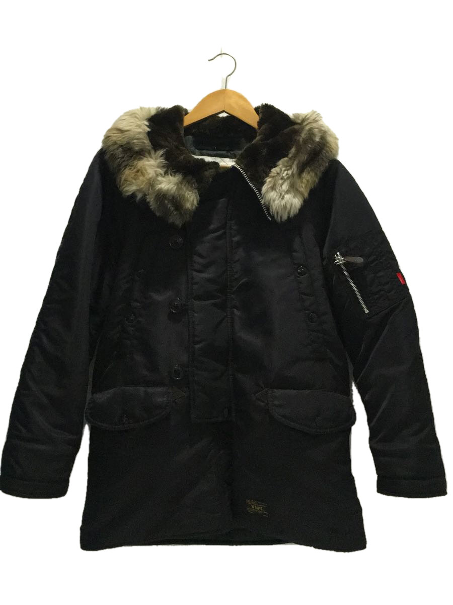 【中古】WTAPS◆16AW/N-3B/NYLON TWILL JACKET/S/ナイロン/BLK/162GWDT-JKM05【メンズウェア】
