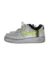 【中古】NIKE◆AIR FORCE 1 07 LV8 WW_エアフォース 1 07 LV8 ワールドワイド/24.5cm/WHT【シューズ】