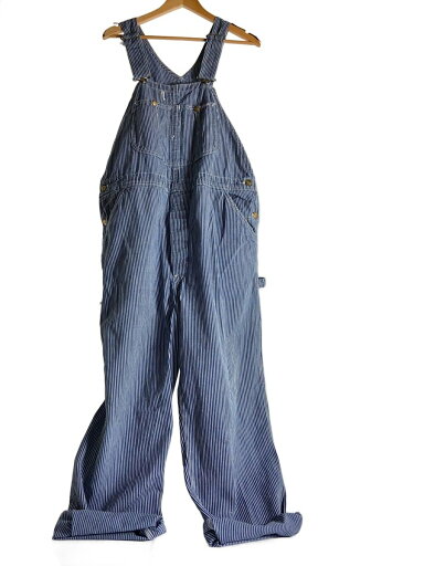 【中古】Lee◆70s/USA製/ヒッコリー/DEAD STOCK/MR/オーバーオール/--/コットン/BLU/040-3249【メンズウェア】 【中古】Lee◆70s/USA製/ヒッコリー/DEAD STOCK/MR/オーバーオール/--/コットン/BLU/040-3249【メンズウェア】