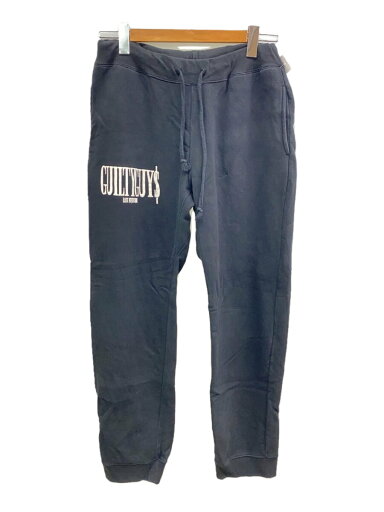 【中古】GUILTY GUYS◆ボトム/M/コットン/BLK【メンズウェア】 【中古】GUILTY GUYS◆ボトム/M/コットン/BLK【メンズウェア】