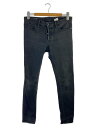 【中古】MINEDENIM◆スキニーパンツ/--/コットン/BLK/無地/FPK107N-99-322-7【メンズウェア】(4)