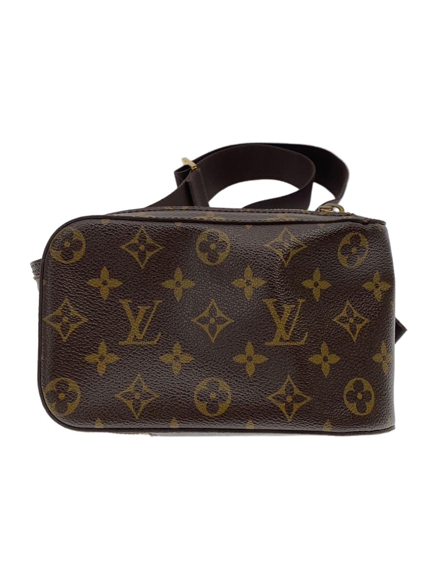 【中古】LOUIS VUITTON◆ジェロニモス_モノグラム・キャンバス/PVC/BRW//【バッグ】