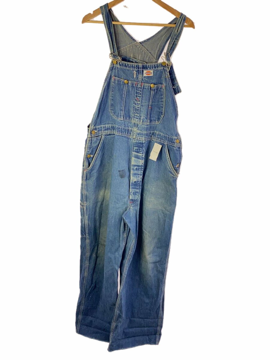 【中古】DICKIES◆オーバーオール/40/デニム/IDG【メンズウェア】