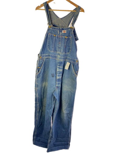 【中古】DICKIES◆オーバーオール/40/デニム/IDG【メンズウェア】