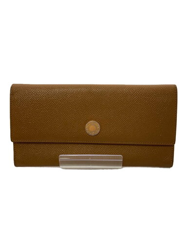【中古】BVLGARI◆長財布/レザー/BEG/無地/レディース【服飾雑貨他】 【中古】BVLGARI◆長財布/レザー/BEG/無地/レディース【服飾雑貨他】
