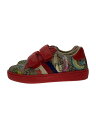 【中古】GUCCI◆キッズ靴/--/--/RED【キッズ】