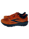 【中古】BROOKS◆ローカットスニーカー/27cm/ORN【シューズ】(4)