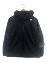 【中古】DESCENTE◆ウェアー/S/BLK/DW4FJK74M【スポーツ】