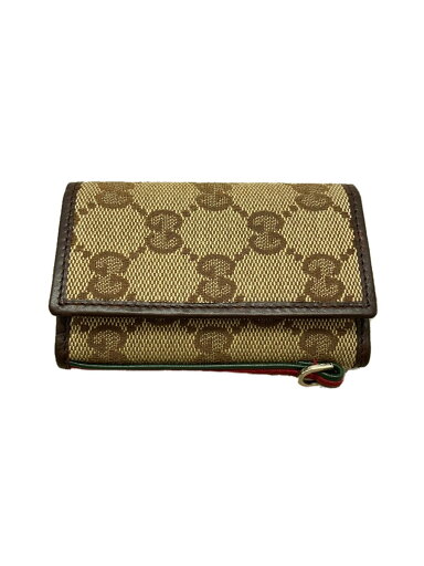 【中古】GUCCI◆キーケース/キャンバス/BEG/総柄/レディース/131928・0416//【服飾雑貨他】 【中古】GUCCI◆キーケース/キャンバス/BEG/総柄/レディース/131928・0416//【服飾雑貨他】