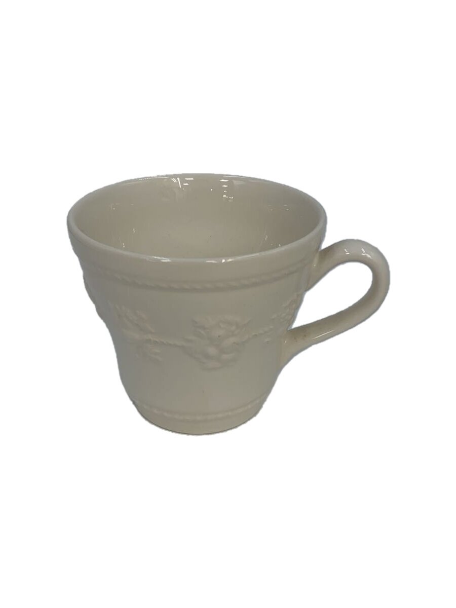 【中古】WEDGWOOD◆カップ&ソーサー/4点セット/WHT【キッチン用品】
