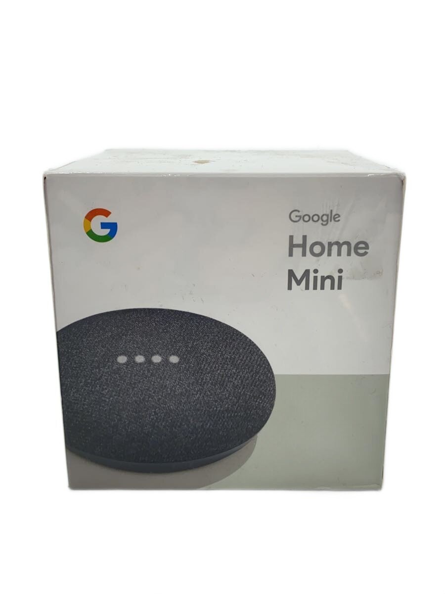 Audio - 【中古】Google◆スピーカー Google Home Mini GA00216-JP [チャコール]【家電・ビジュアル・オーディオ】