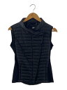 【中古】HERNO◆ダウンベスト/42/ポリエステル/BLK/PC001DL-11119-9300【レディースウェア】